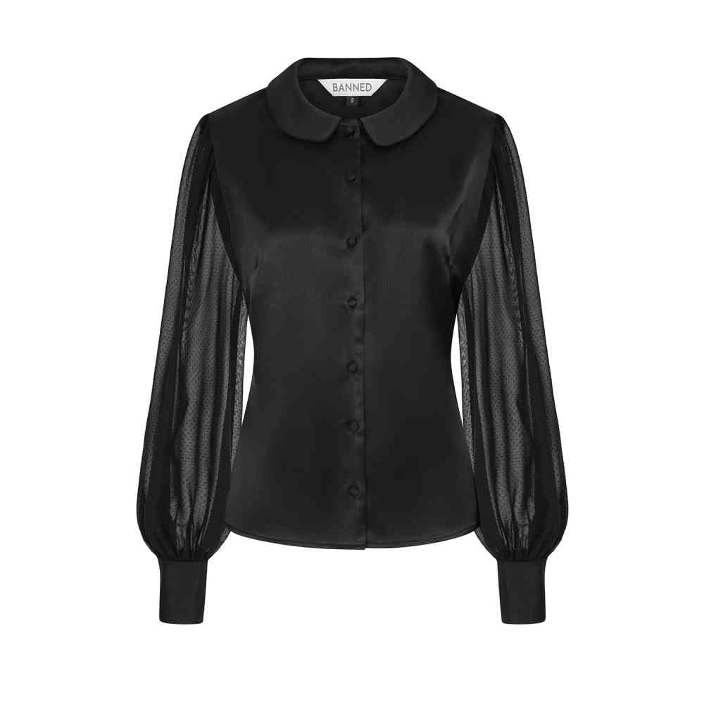 Banned - Francesca Chemisier - Noir